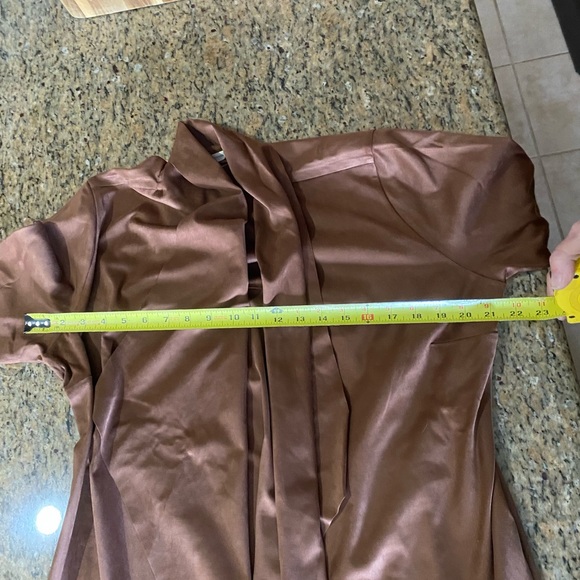 Soft Surroundings Drape Faux Suede Jacket - Picture 11 of 12